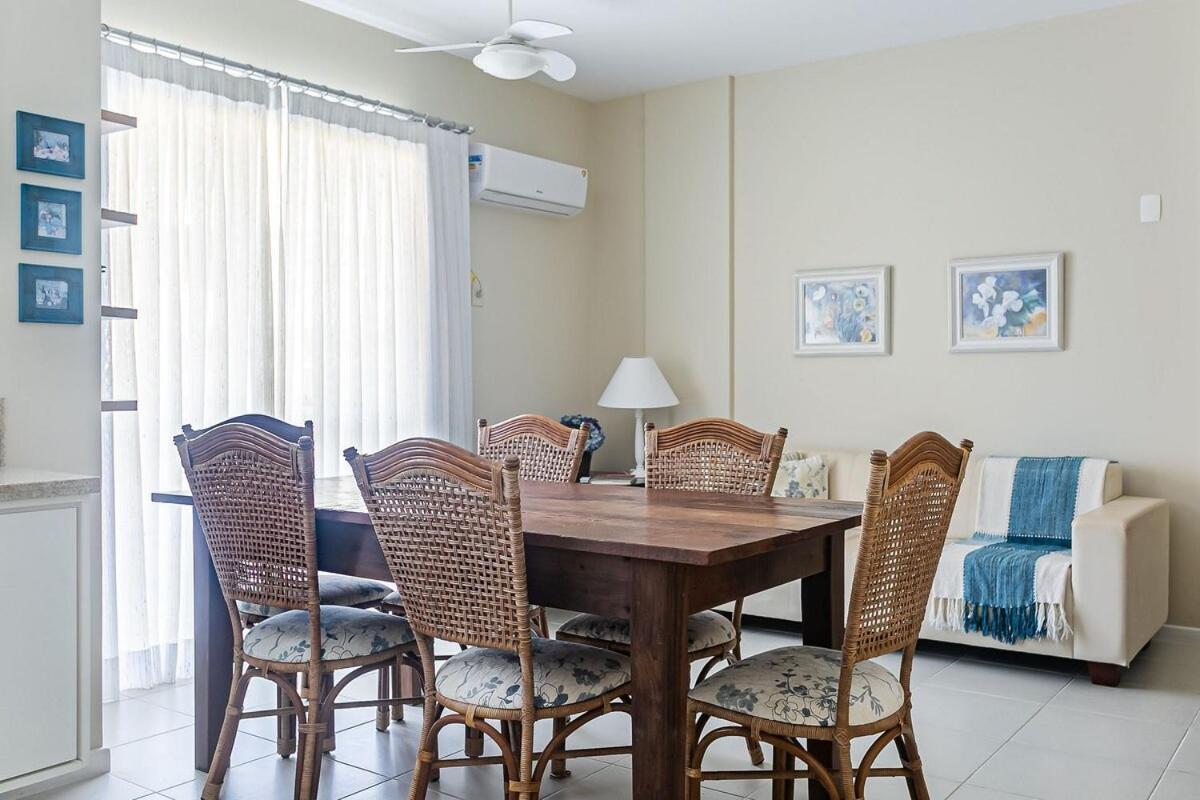 Apartamento Cond Frente Mar Com Piscina - 15m Da *